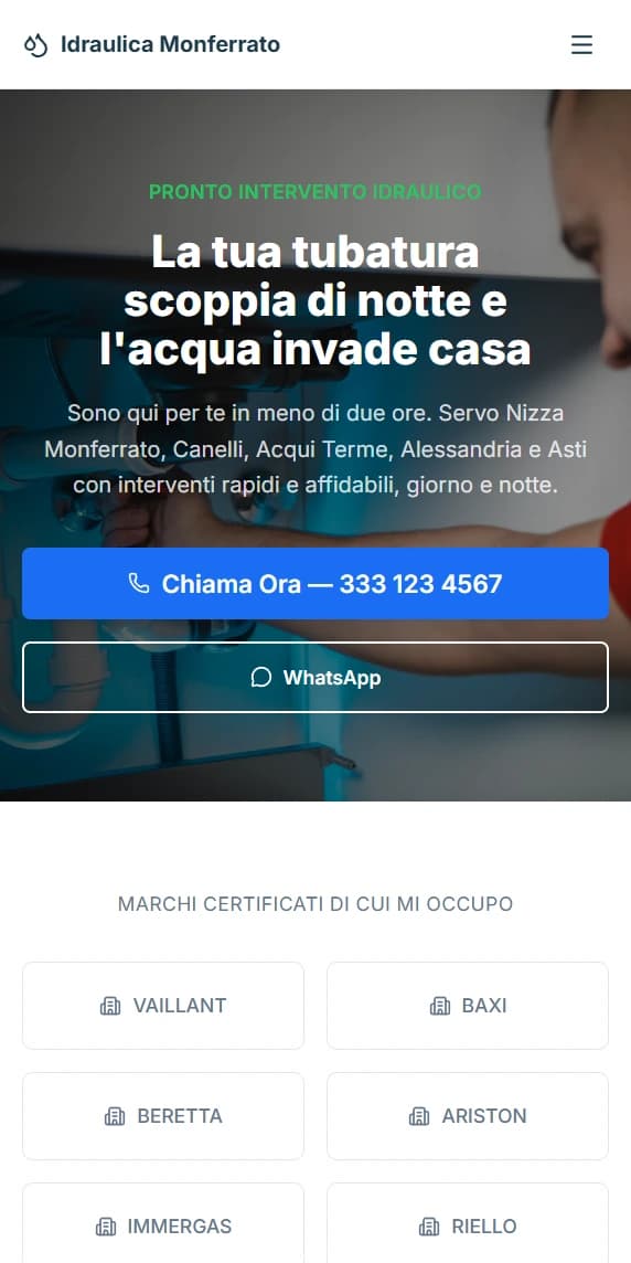 Preview sito mobile barbieriandrea.com